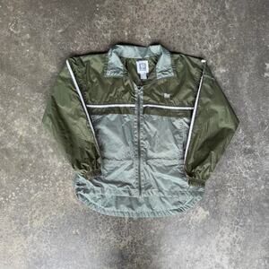 Vintage Wilson green windbreaker tennis jacket